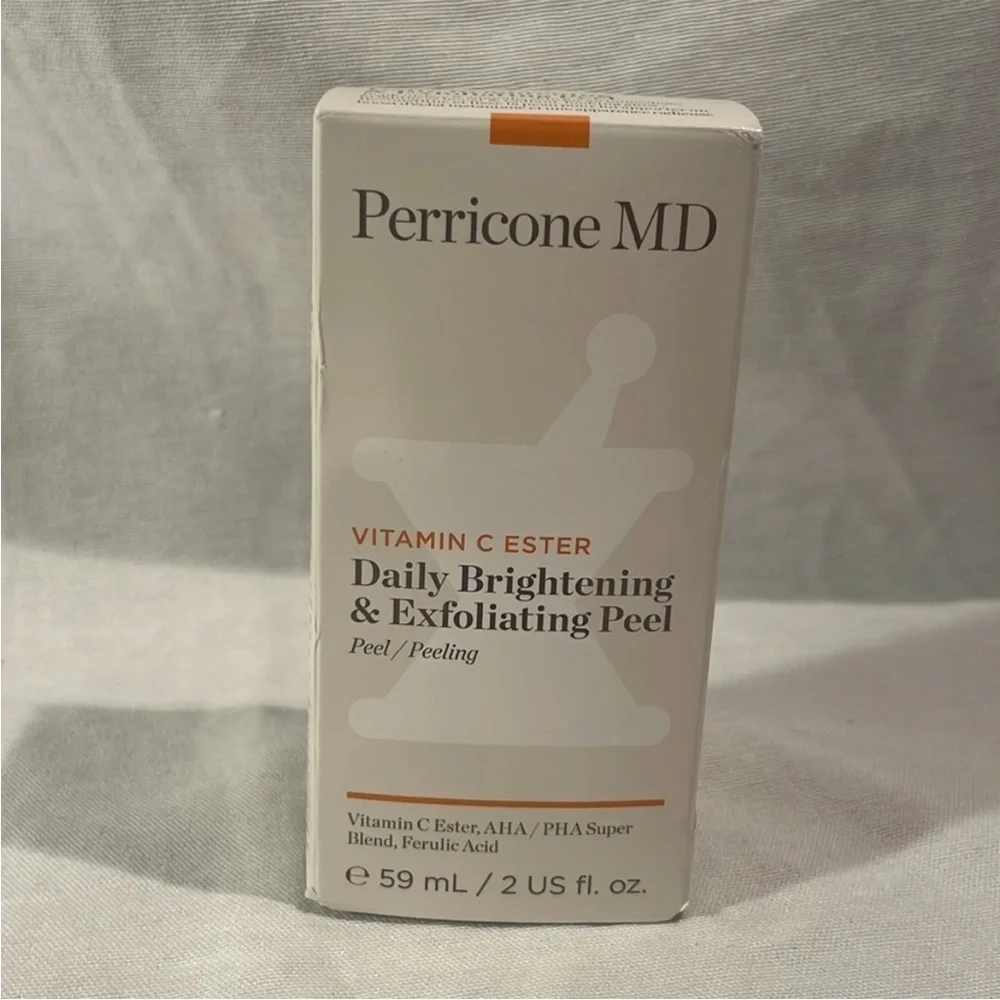 PERRICONE MD Vitamin C Ester Daily Brightening Exfoliating Peel NWT 2 oz
